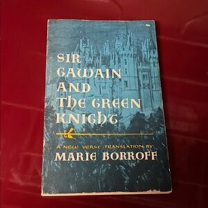 Sir Gawain and The Green Knight 1967 Vintage Book Marie Borroff Medieval Poetry